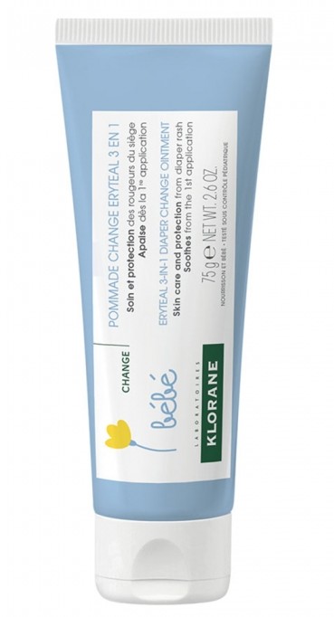 Klorane Bébé Pommade Change Eryteal 3 en 1